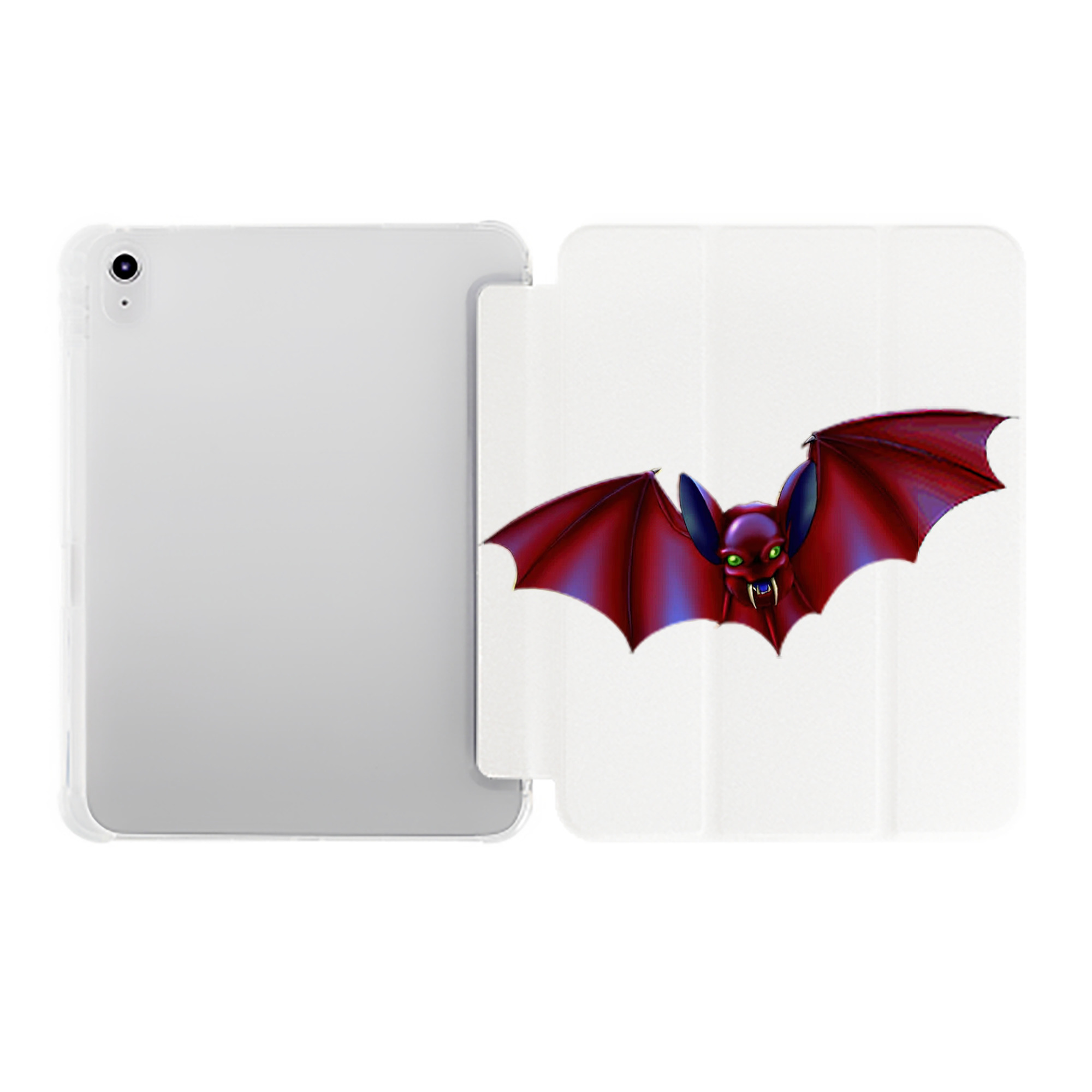 （画像用） 遊☆戯☆王 Yu-Gi-Oh! IPad ケース ペン収納付き 三つ折りスタンド PUレザー×シリコン 対応機種9.5/10.5/10.9インチ